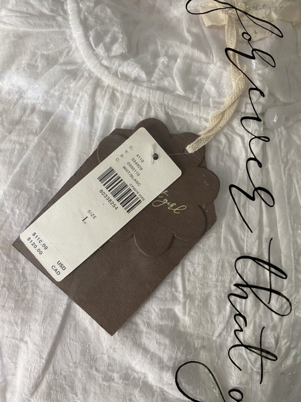 Anthropologie Forever That Girl Justine Blouse size L new with tag - Picture 3 of 7